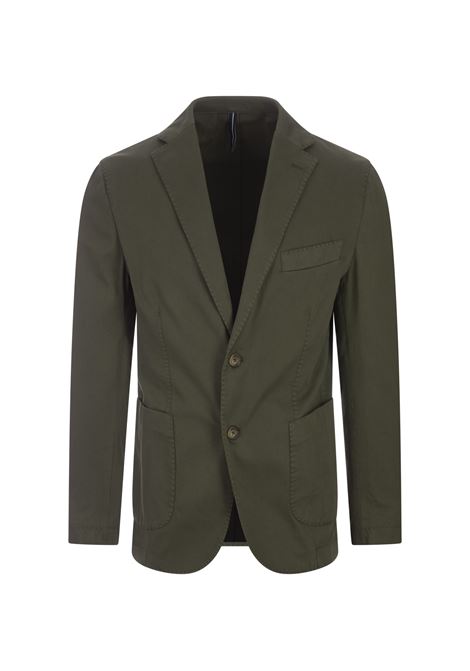 Moss Green Oxford Cotton Blazer